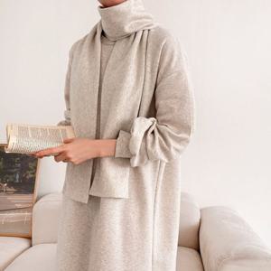 샵앤) 국산 여성 허라스트링 기모 원피스 ARA-WDR-4037-오트밀