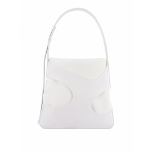 [SALVATORE FERRAGAMO] 라프리마 남성 크로스 바디 가방 숄더 백 인 레더 앤 캔버스 241241762324009 화이트 /8