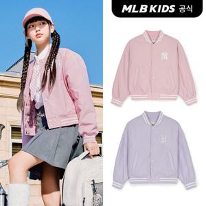 [택가179,000원][MLB키즈]걸즈 스트릿 바시티 크롭 패딩점퍼 (2color)7FJPV0451-SET