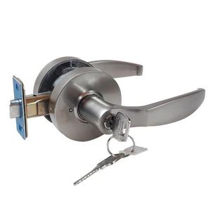 스마토 도어락 목문레버 침실용 열쇠포함 DL07K-GR