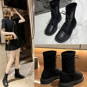 AA6 스웨이드 앵클부츠 여성부츠