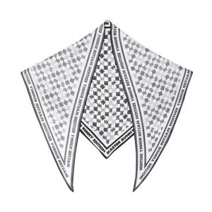 마스터바니  여성 볼드 로고 실크 트윌리 (421E1AC101)