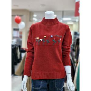 화이트호스 세이브존05 반폴라 자수 단추 티셔츠 A44418