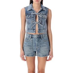 알렉산더왕 크리스탈 데님 조끼 1WC1251603 486