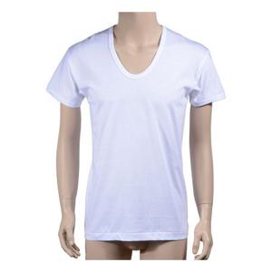 백색 U넥 반팔메리야스 남성 런닝 2개