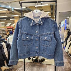 에스핏 HC09 크롭데님청자켓 봄가을점퍼 SJZ101FJJK40