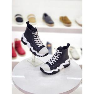 세레스 세이브존07 가죽 하이탑 스니커즈6cm NR S528