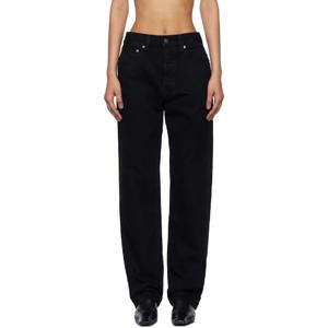 25 FW 카이트 여성 블랙 코르벤 데님 진 251914F069000