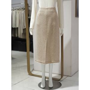 [에꼴드파리] 트위드 H 라인 스커트 12ZEB49WSAM12Z