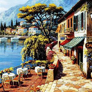 500퍼즐 직소퍼즐 500피스 오버룩카페 (PL732)