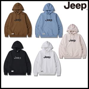 [지프] 남여공용 빅 JEEP 로고 후드 긴팔 티셔츠 JP3THU001