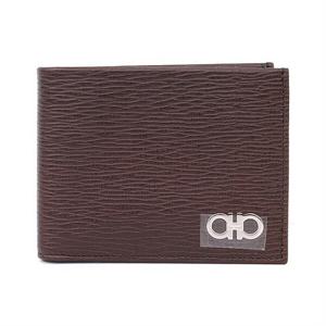 [페라가모]페라가모 더블 간치니 로고 반지갑 66-A064 0753615