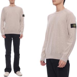 [스톤아일랜드] 24FW 남성 와펜 패치 울 니트 (8115545B4 V0M97 24F)