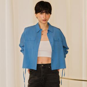 WOMAN 포켓 블루종 셔츠 [BLUE] / WBE1L03511