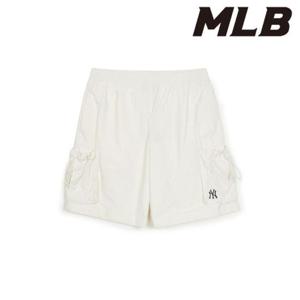 MLB (3ASMB0953-50IVS) 고프코어 경량 립스탑 5부 카고 반바지