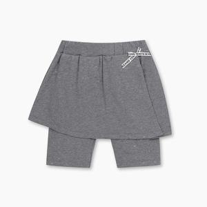 [베네통키즈] 실버 나비 치마 레깅스_QALG03511MG