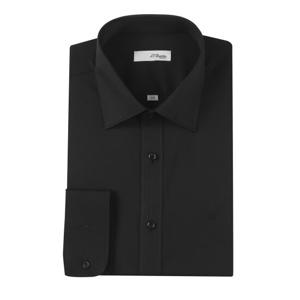 [듀퐁]25년 SS 신상 슬림핏 스트레치 솔리드 긴팔셔츠 -SE5SM21LS362SBK(블랙)