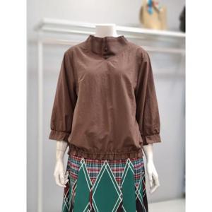 베스띠벨리 세이브존02 하이넥 블라우스 BJ-BAH2404-0