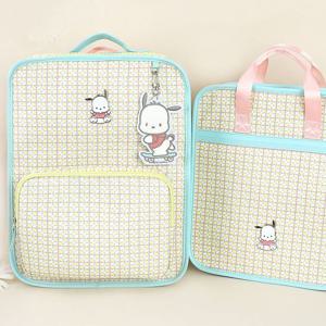 산리오보조가방 산리오 포차코 데이 책가방 백팩 세트 체크 SK0016