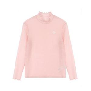 그린조이 HC12 여성  클린클 솔리드 반폴라 티셔츠 GP25KL26W(라이트핑크)