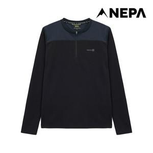 네파 여성 패스파인더 스트레치 크롭 라운드 긴팔 티셔츠 7L25303