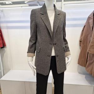 올리비아하슬러 HC04 테일러드 카라의 원버튼 기본자켓 OHESJK206