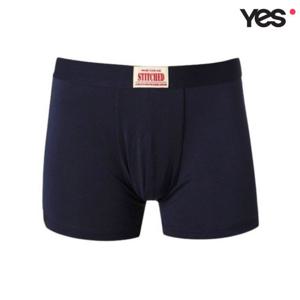 [예스]빈티지 라벨 네이비 남성 드로즈 YSMDA941