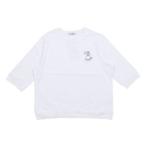 [뱅뱅]여성 자수 7부 티셔츠 CTL139