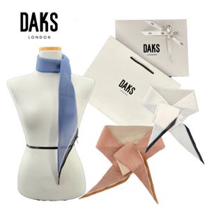 [닥스(스카프)]양면 쁘띠 플리츠스카프 SKI060I