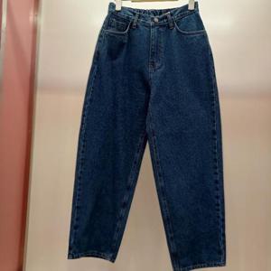 Latium HC06 데님 국내생산 허리반밴딩 하이웨스트 배기 청바지 팬츠 T2521pt01B