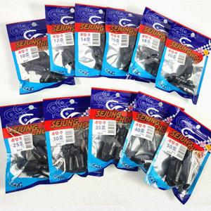 세정 도래추 싱커 봉돌 알추 낚시추 다운샷 채비