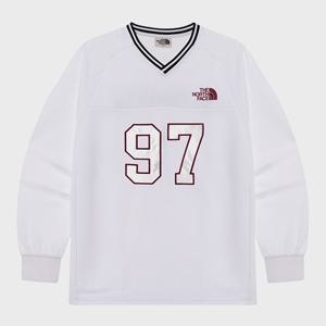 [노스페이스 화이트라벨]TNF 크루 긴팔티 NM5MR05K_WHT