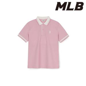MLB (3APQB0253-43PKM) 베이직 카라배색 컴포터블핏 카라 티셔츠