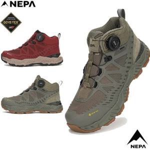 [네파] 남여 공용 플루토 BOA 고어텍스 트레킹화 경량 등산화 7KE7602