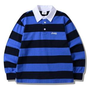 [지프키즈] 지프키즈 보더 스트라이프 카라티 KQ2TSU031블루