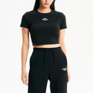 뉴발란스반팔티 KQJ NBNEE2W422-19 여성 세미크롭 타이트 반팔티 (SLIM FIT)