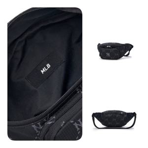 MLB 공용 다이아 모노그램 스포티브 힙색(3AHSM035N-50BKS)