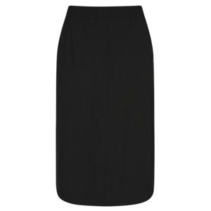 [팬텀]여성스트링나일론밴딩미디스커트  221E1PC381   BK_GJA