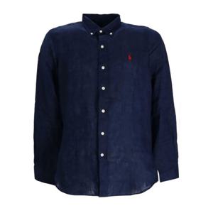 랄프로렌 버튼업 클래식 칼라 리넨 스포트 셔츠 710 966294 006