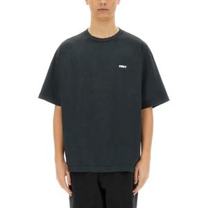 오베이 오버사이즈 핏 아이콘 페이스 티셔츠 167924099 PIGMENT