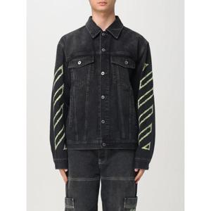 오프화이트 자켓 OMYE09BS25DEN004 1350 Black