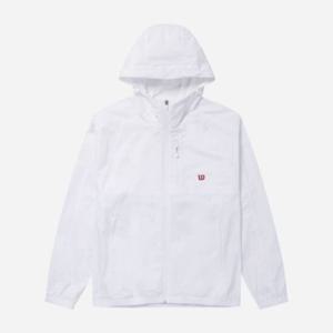 윌슨자켓 LQC W241003TJK21-WHT 유니 후디 웜업 자켓