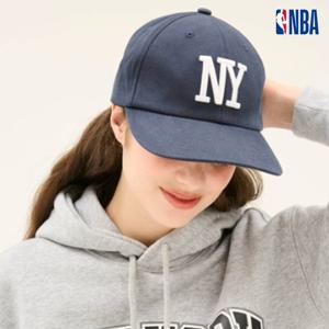 [엔비에이]NBA 공용 NYK 시티 자수 반커브챙 소프트 스냅백 모자 N255AP651P