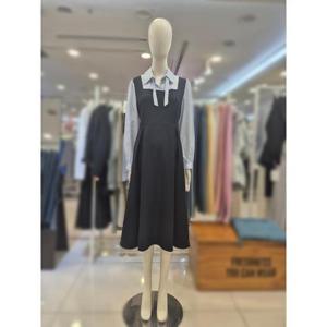 부루앤쥬디 세이브존03 부루앤쥬디 리본 셔츠 배색 원피스 AGBBREDR017BA