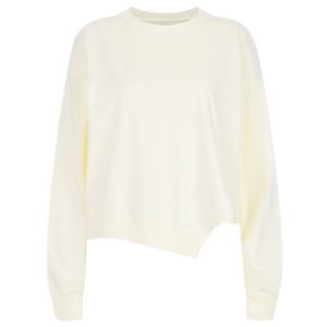 샵앤) 여성 국산 사선 언발 밴딩 얇은 무지 맨투맨 티셔츠 DAI-WSH-20386-옐로우