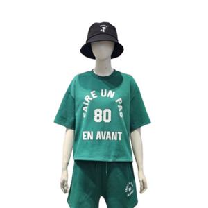 [클라이드]여성 레터링 반말 라운드 티셔츠 FPBTS735F