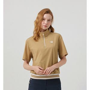 [슈페리어][슈페리어] 여성 아노락 반팔 점퍼 베이지 (IWPFOJA20