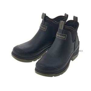 [바버] SS25 남성 리지 웰링턴 레인부츠 MRF0039 BK51