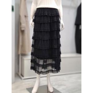 베스띠벨리 세이브존02 레이스 스커트 BK-SAD2351-0