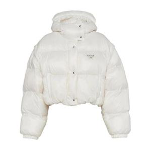 프라다 리 나일론 컨버터블 다운 재킷 291973S21211A9